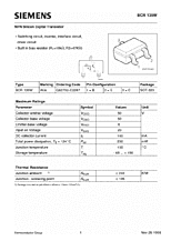 DataSheet BCR135W pdf