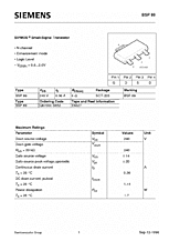 DataSheet BSP89 pdf