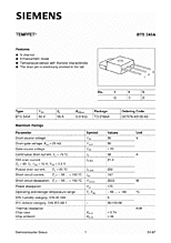 DataSheet BTS240A pdf