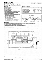 DataSheet BTS409L1 pdf