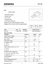 DataSheet BUP309 pdf