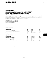 DataSheet TDA4282T pdf