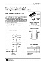 DataSheet SL74HC367 pdf