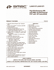 DataSheet LAN8187I pdf