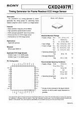 DataSheet CXD2497R pdf