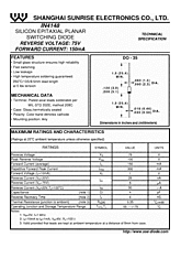 DataSheet IN4148 pdf