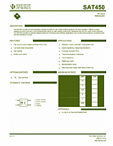 DataSheet SAT450 pdf