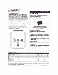 DataSheet STM-2016 pdf