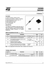 DataSheet 1N5908 pdf