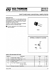 DataSheet 2N1711 pdf