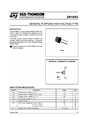 DataSheet 2N1893 pdf