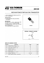 DataSheet 2N5195 pdf