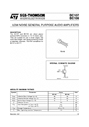 DataSheet BC107 pdf