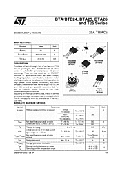 DataSheet BTA24 pdf