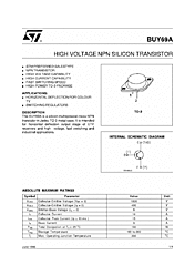 DataSheet BUY69A pdf