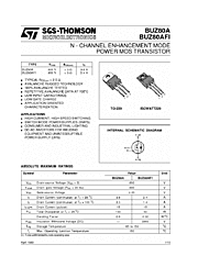 DataSheet BUZ80AFI pdf