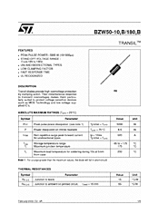 DataSheet BZW50-10 pdf