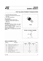DataSheet D45H5 pdf