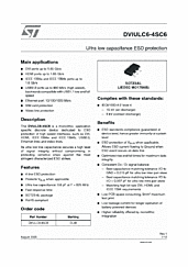 DataSheet DVIULC6-4SC6 pdf
