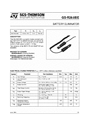DataSheet GS-R28.0BE pdf