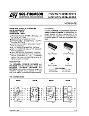 DataSheet HCF4002B pdf