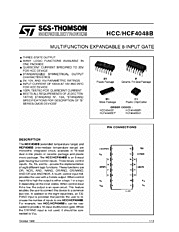 DataSheet HCF4048B pdf