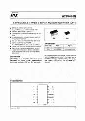 DataSheet HCF4086B pdf