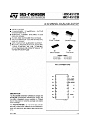 DataSheet HCF4512B pdf