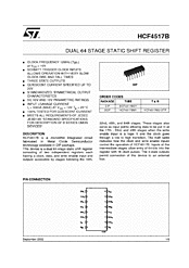DataSheet HCF4517B pdf