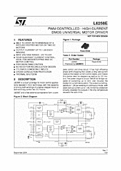 DataSheet L6258E pdf