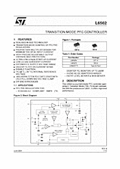 DataSheet L6562 pdf