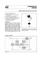 DataSheet L78M05AC pdf