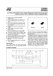 DataSheet LD2981 pdf