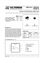 DataSheet LM101A pdf