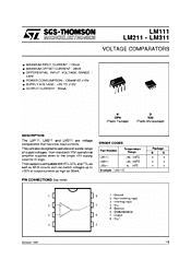 DataSheet LM111 pdf