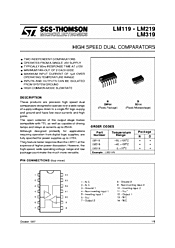 DataSheet LM219 pdf