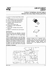 DataSheet LM337 pdf