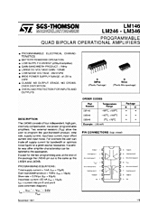 DataSheet LM346 pdf