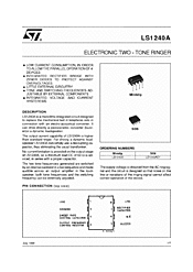 DataSheet LS1240A pdf