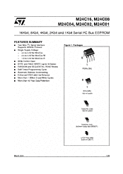 DataSheet M24C02 pdf