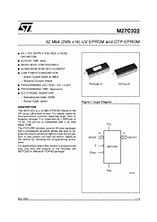 DataSheet M27C322 pdf