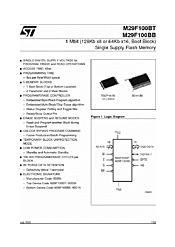 DataSheet M29F100BB pdf