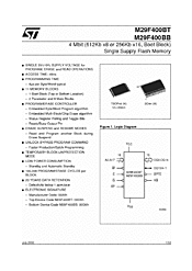DataSheet M29F400BT pdf