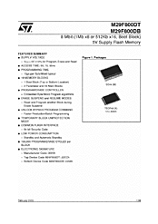 DataSheet M29F800DT pdf