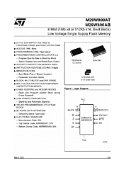 DataSheet M29W800AT pdf