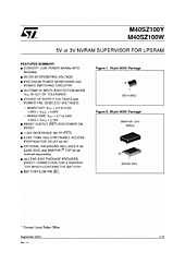 DataSheet M40SZ100W pdf
