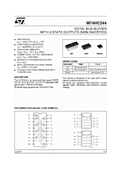 DataSheet M74HC244 pdf