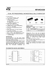 DataSheet M74HC4538TTR pdf