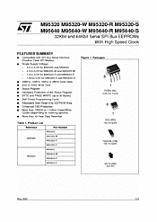 DataSheet M95320-W pdf