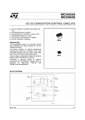 DataSheet MC34063E pdf